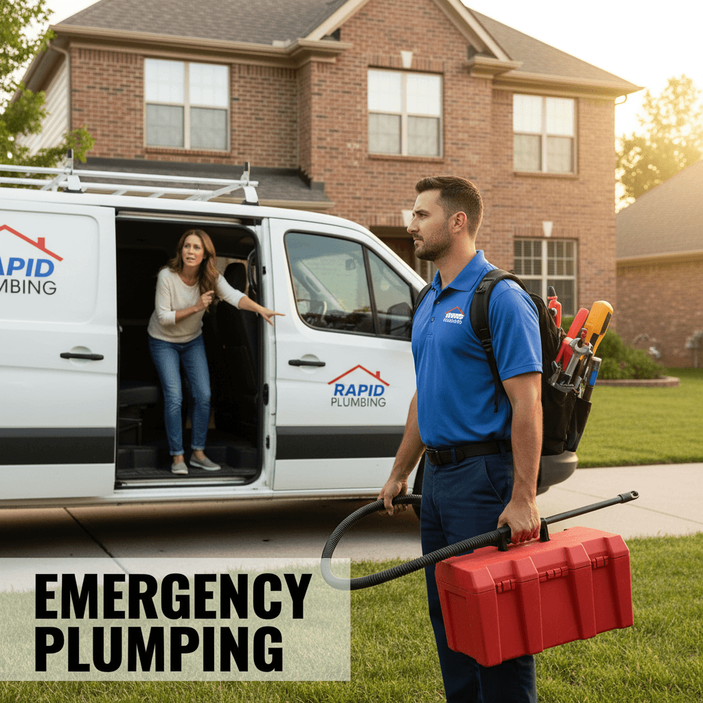 Emergency plumbing response